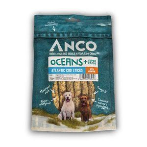 ATLANTIC COD STICKS
WITH PUMPKIN 70g
