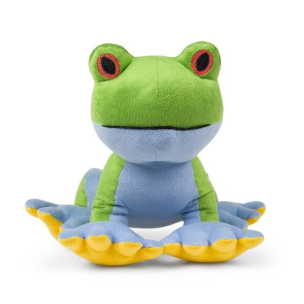 PETFACE PLANET TREV TREE FROG PLUSH DOG TOY