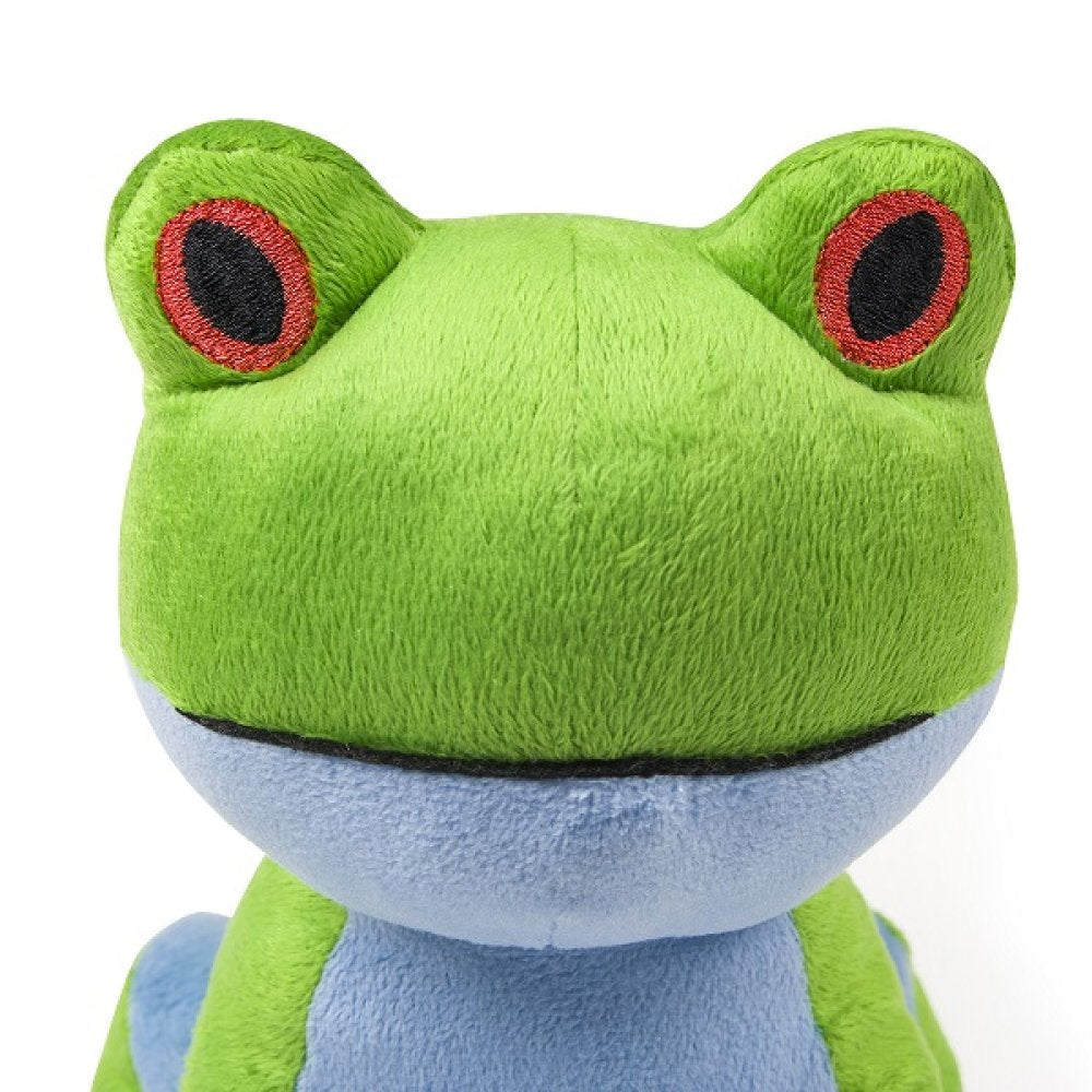 PETFACE PLANET TREV TREE FROG PLUSH DOG TOY