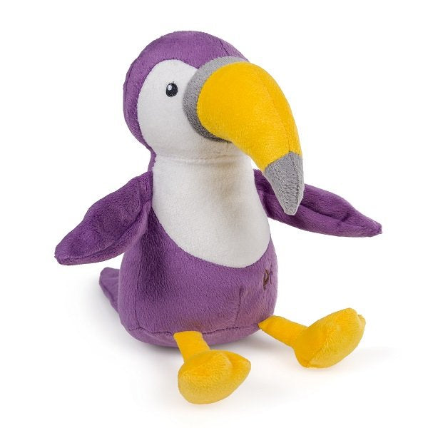 PETFACE PLANET TEGAN TOUCAN PLUSH DOG TOY