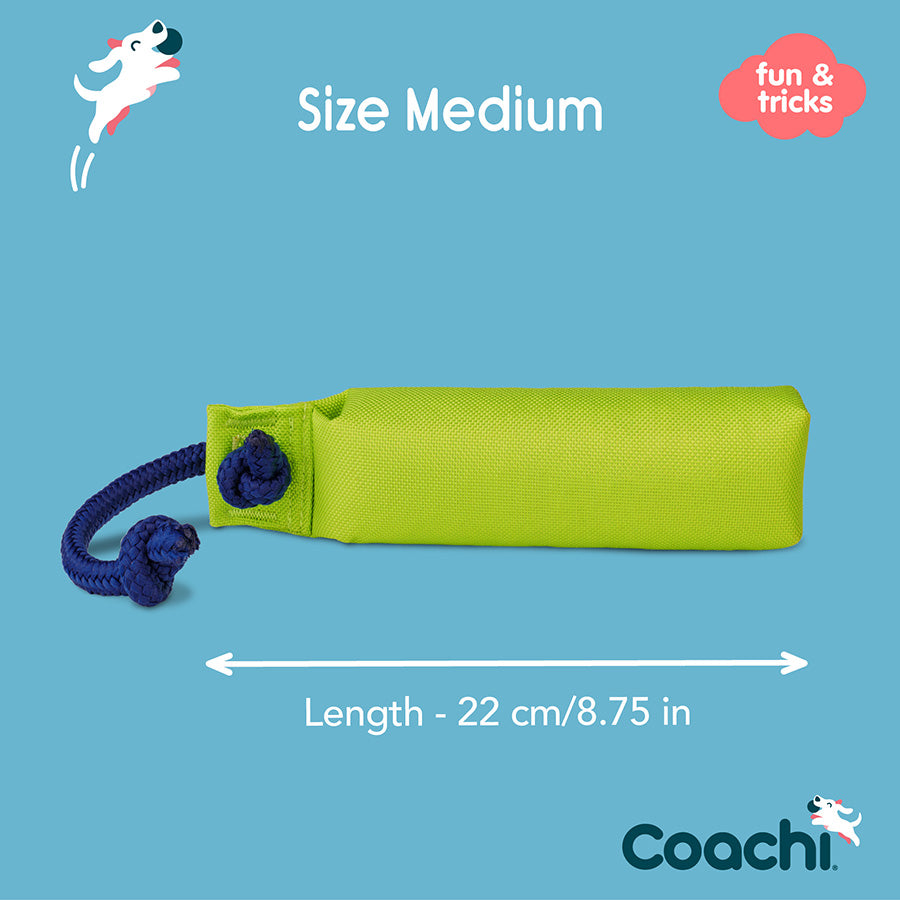 Coachi Dog Training Dummy Lime Medium