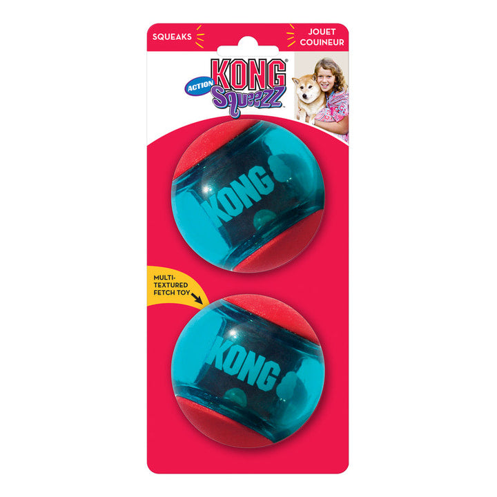 KONG Squeezz Action Balls - Large