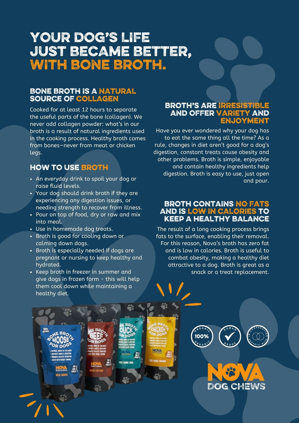 Bone broth 230ml *4 for £12*