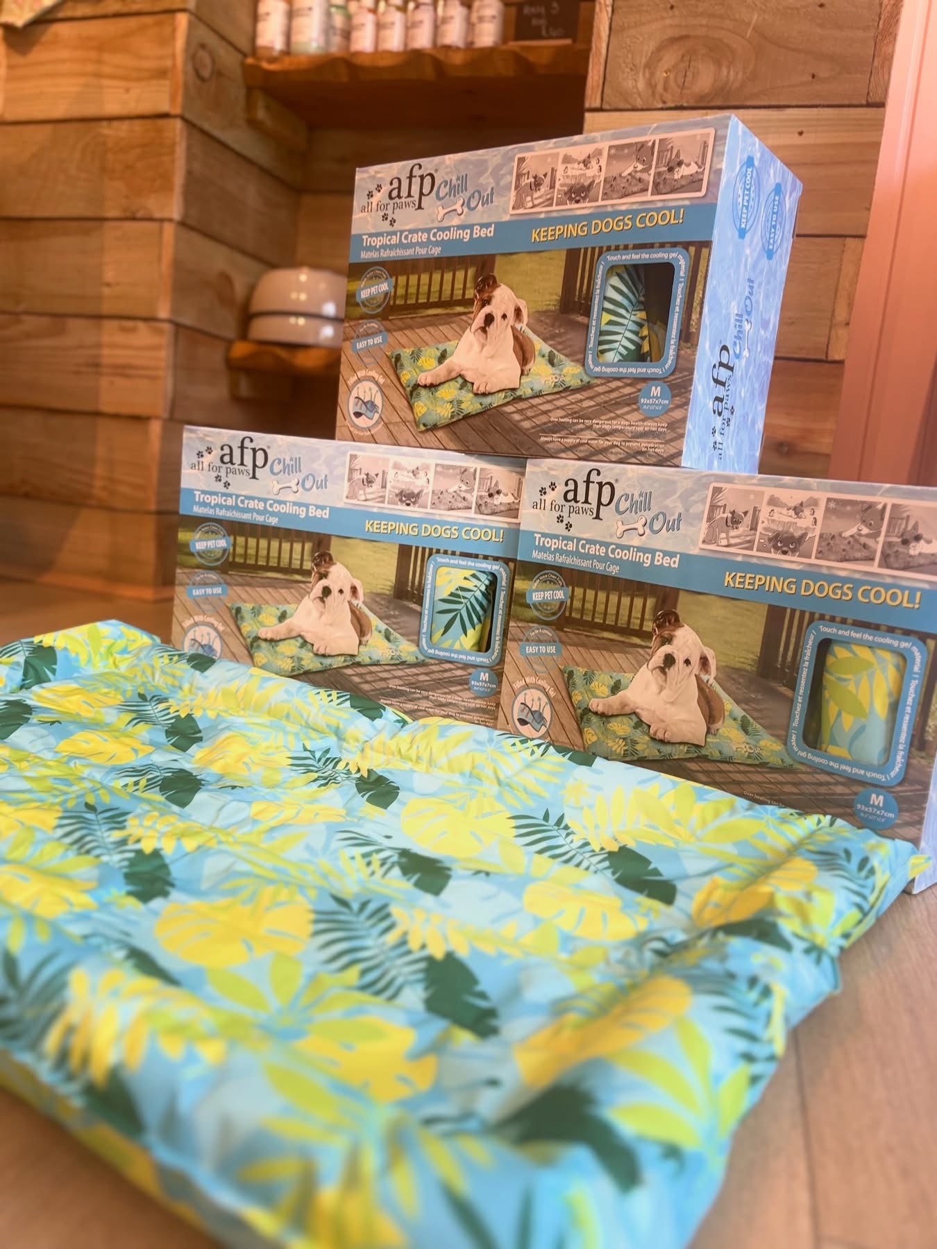 Tropical cooling mat - medium