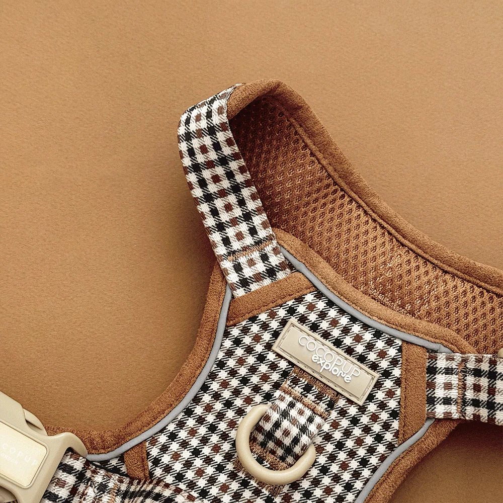 COCOPUP EXPLORE HARNESS - HERITAGE CHECK