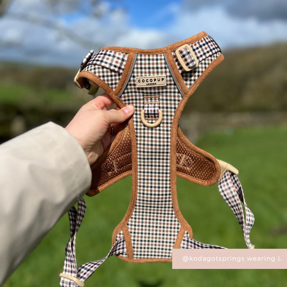 COCOPUP EXPLORE HARNESS - HERITAGE CHECK